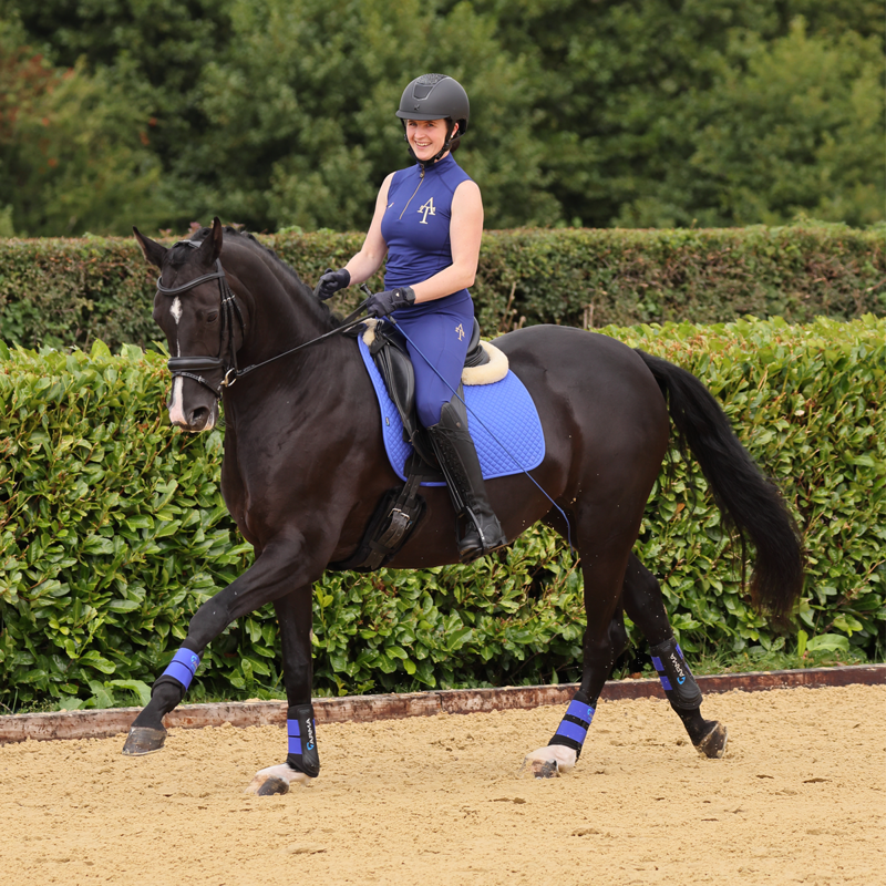 Aubrion Ladies Team Sleeveless Base Layer - Navy-9