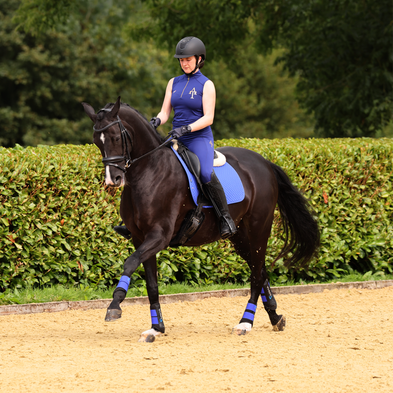 Aubrion Ladies Team Sleeveless Base Layer - Navy-6