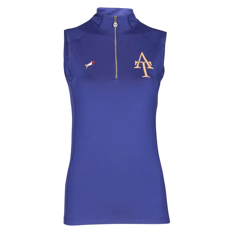 Aubrion Ladies Team Sleeveless Base Layer - Navy