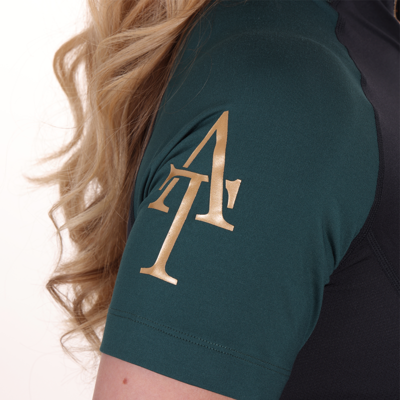 Aubrion Ladies Team Short Sleeve Base Layer - Black-5