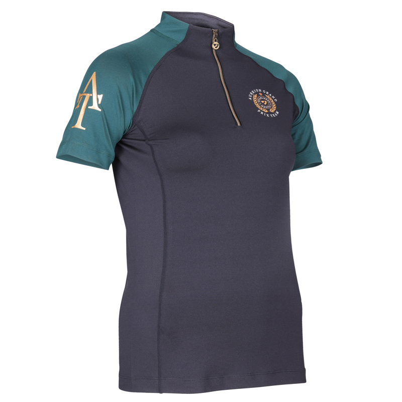 Aubrion Ladies Team Short Sleeve Base Layer - Black-2