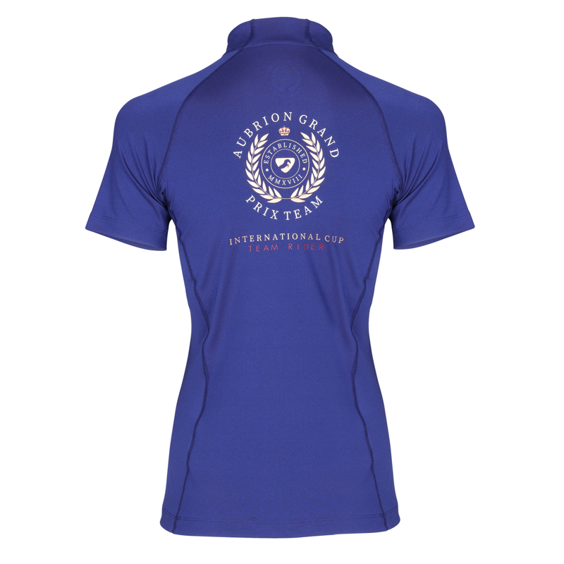 Aubrion Ladies Team Short Sleeve Base Layer - Navy-1