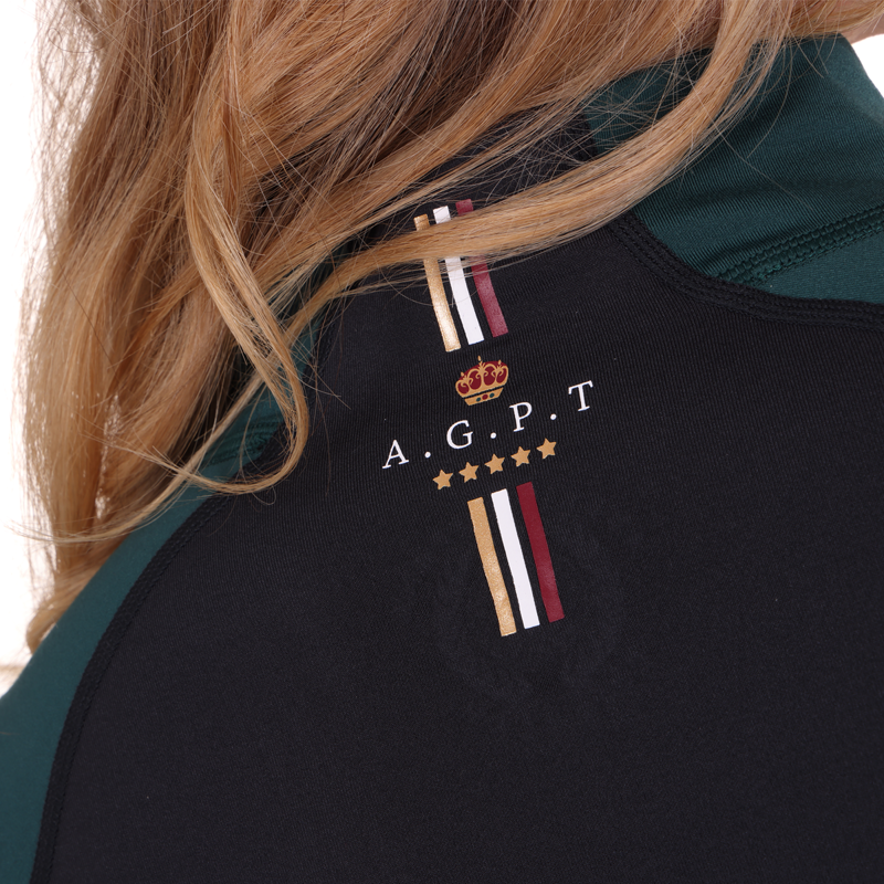 Aubrion Ladies Team Long Sleeve Base Layer - Black-7