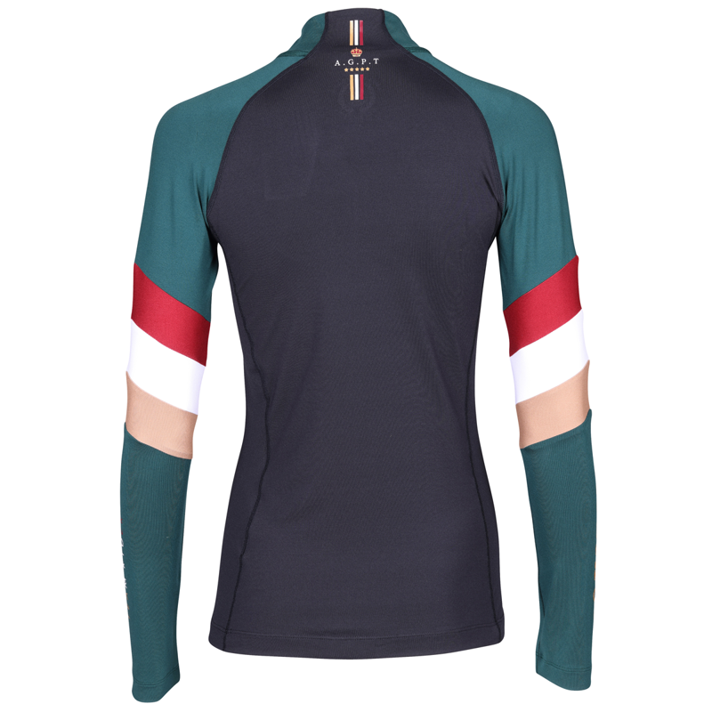 Aubrion Ladies Team Long Sleeve Base Layer - Black-3