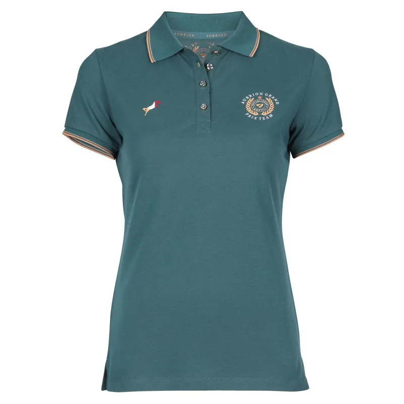 Aubrion Team Ladies Polo Shirt - Green