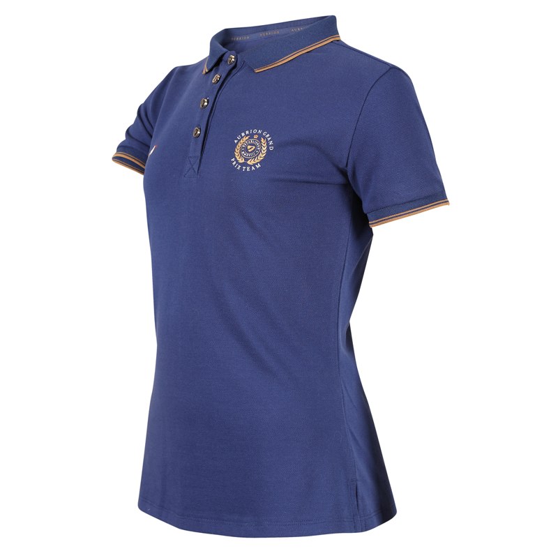 Aubrion Team Ladies Polo Shirt - Navy-1