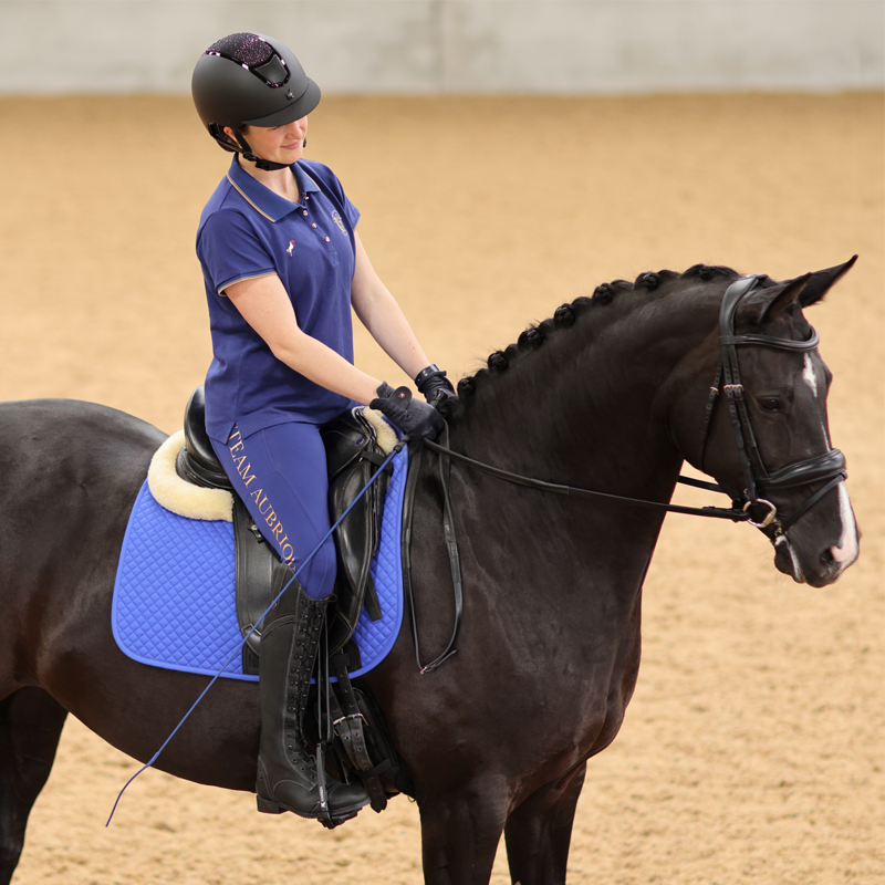 Aubrion Team Ladies Polo Shirt - Navy-3