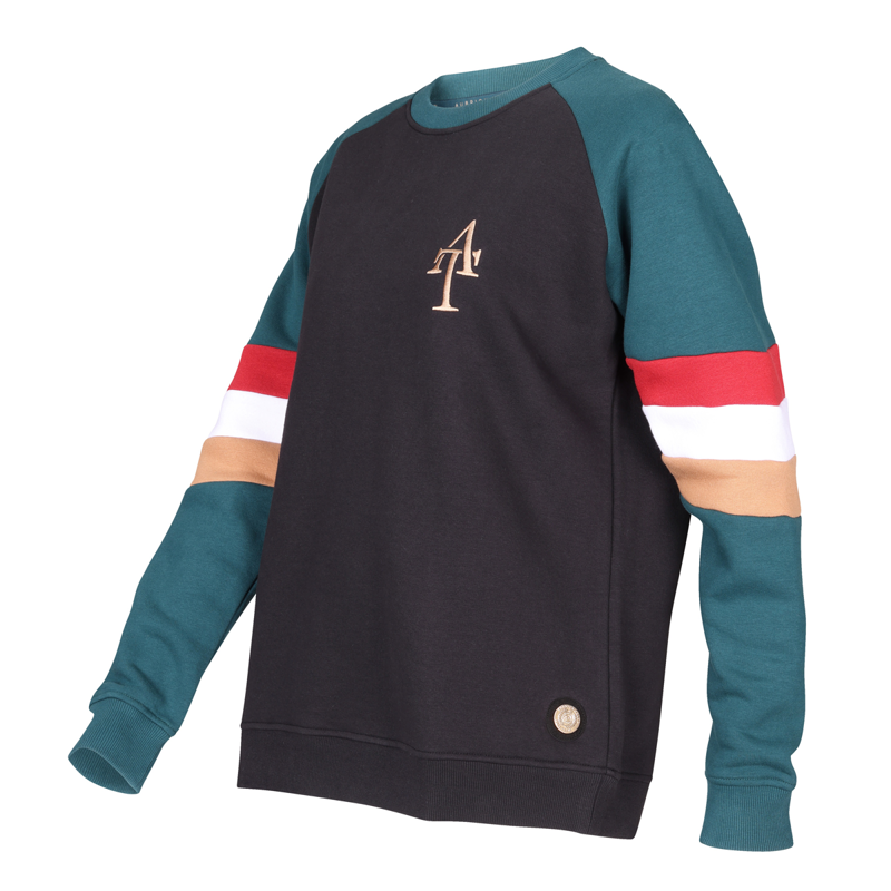 Aubrion Team Ladies Sweatshirt - Black-2