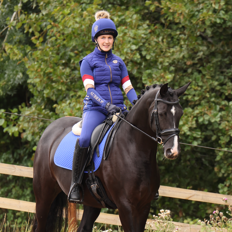 Aubrion Ladies Team Gilet - Navy-5