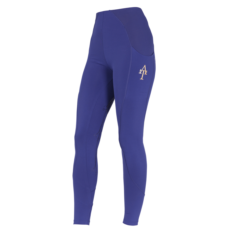 Aubrion Ladies Team Riding Tights - Navy-2