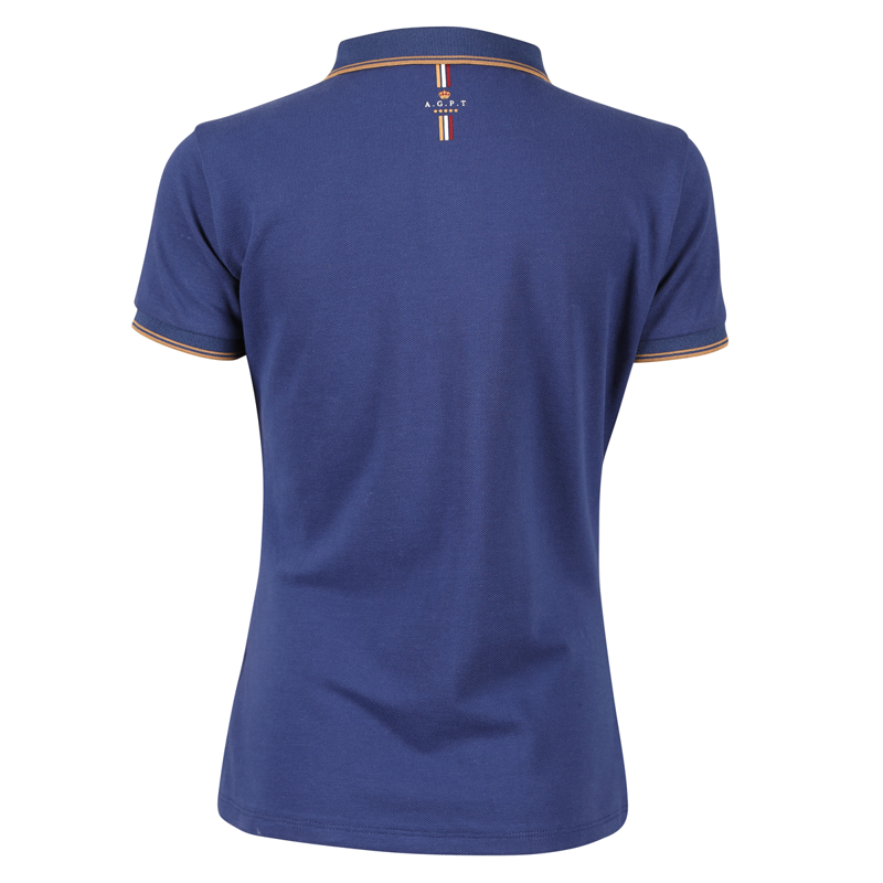 Aubrion Young Rider Team Polo Shirt - Navy-1