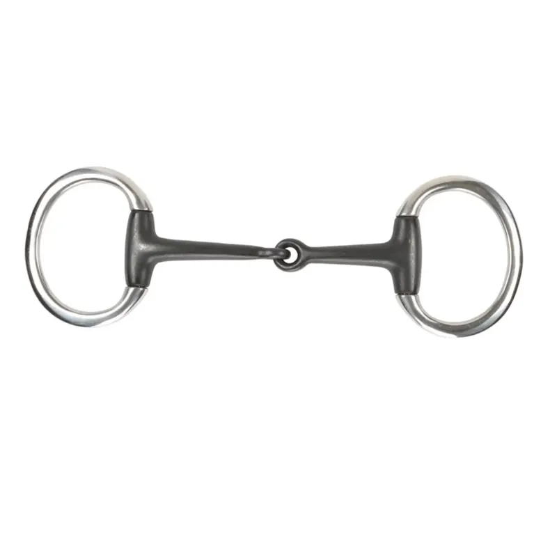 Shires Sweet Iron Flat Ring Eggbutt Snaffle