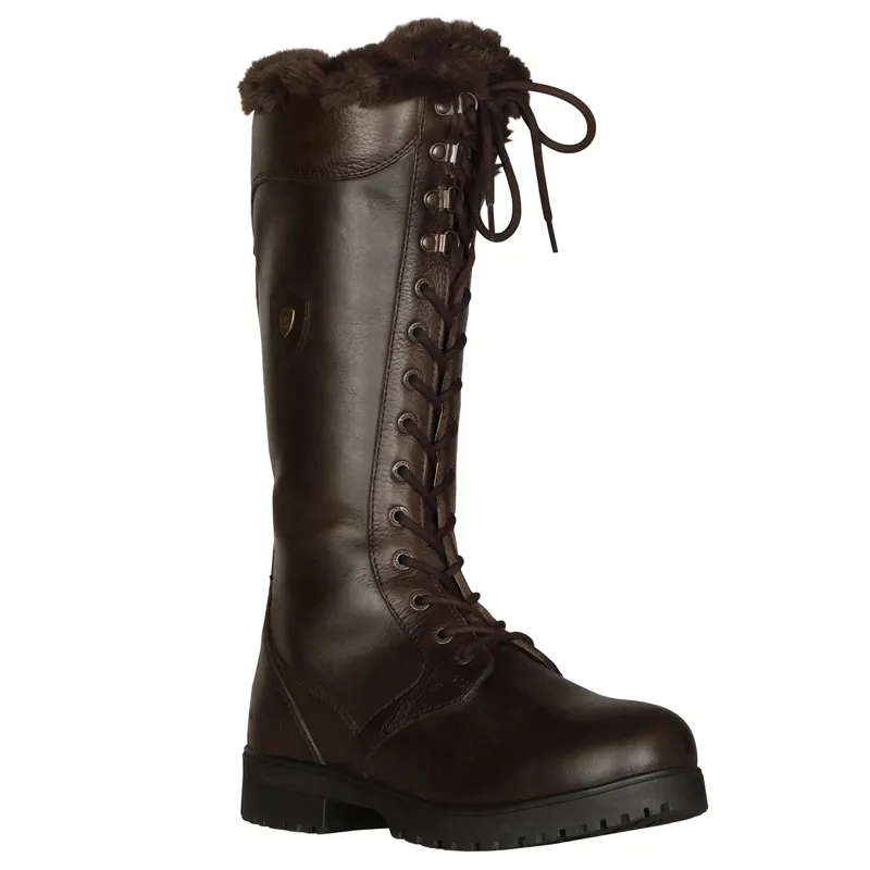 Shires Moretta Nola Lace Country Boots - Brown