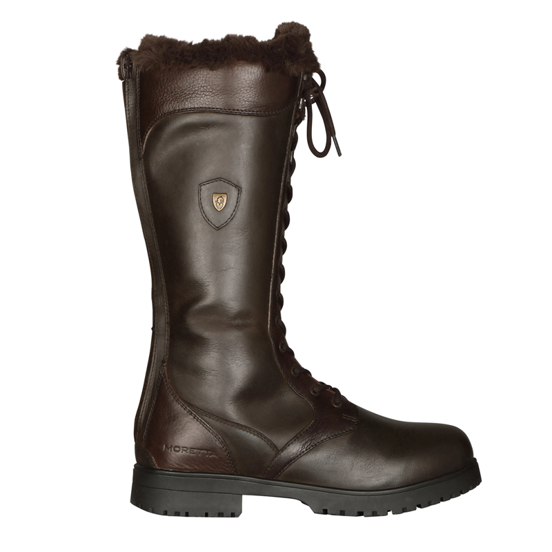 Shires Moretta Nola Lace Country Boots - Brown-2