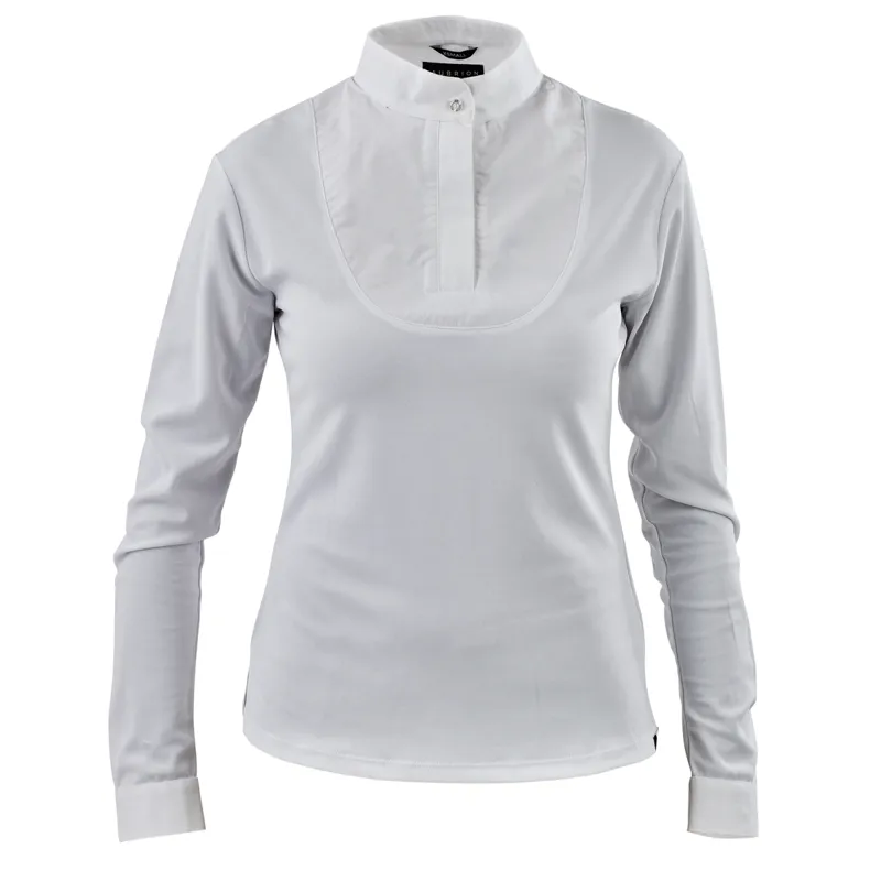 Aubrion Ladies Long Sleeve Stock Shirt - White