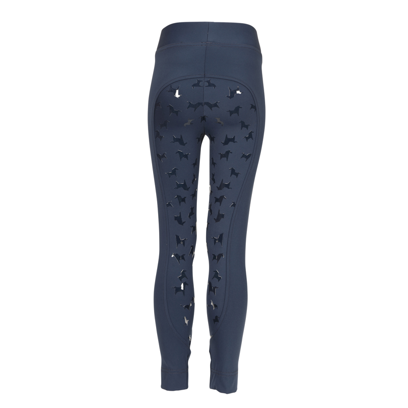 Shires Tikaboo Children's Riding Tights - Navy-1