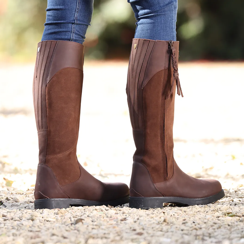 Shires Moretta Varallo Country Boots - Brown-8