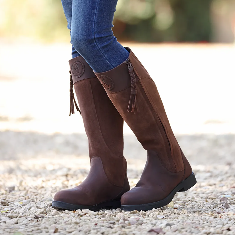 Shires Moretta Varallo Country Boots - Brown-7