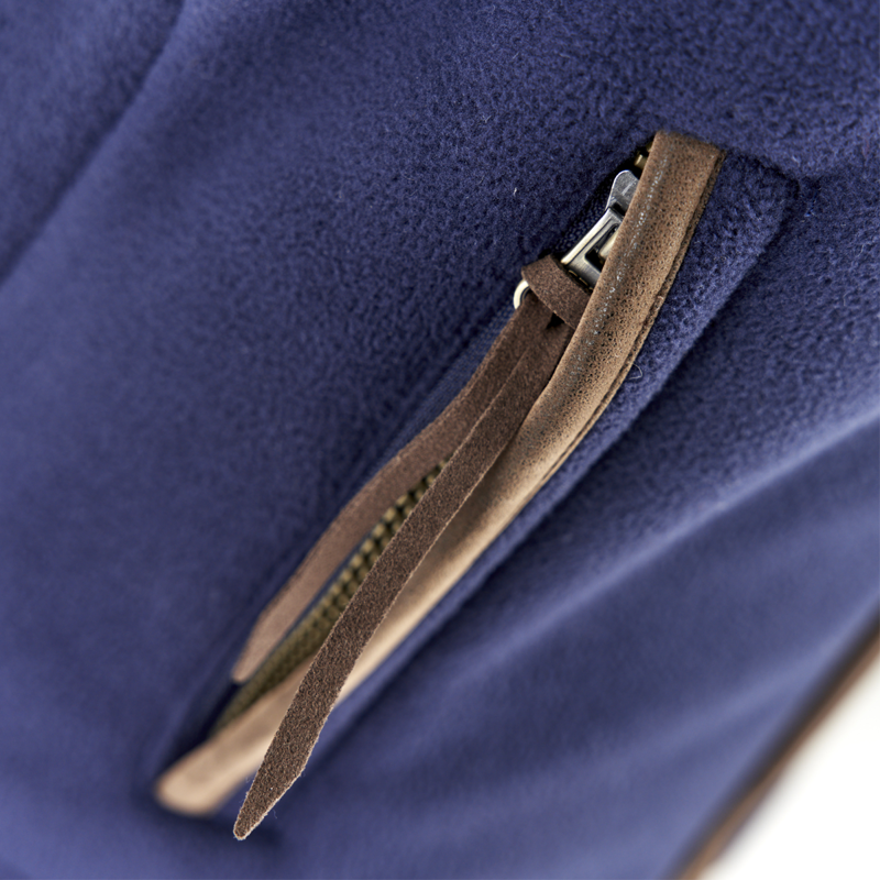 Aubrion Core Ladies Fleece Gilet - Navy-5