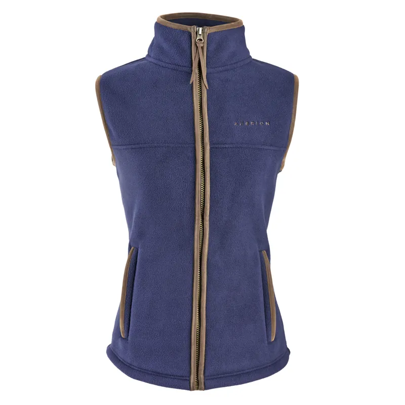 Aubrion Core Ladies Fleece Gilet - Navy