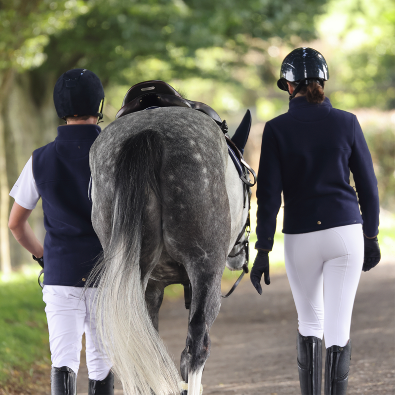 Aubrion Core Ladies Half Zip Fleece - Navy-5