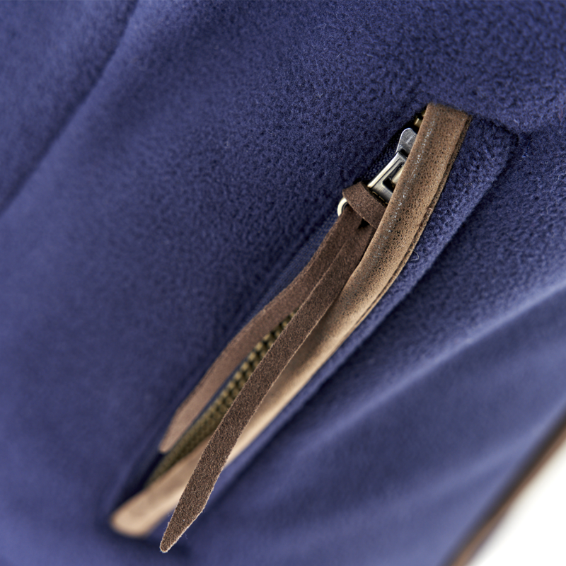 Aubrion Core Gents Half Zip Fleece - Navy-5