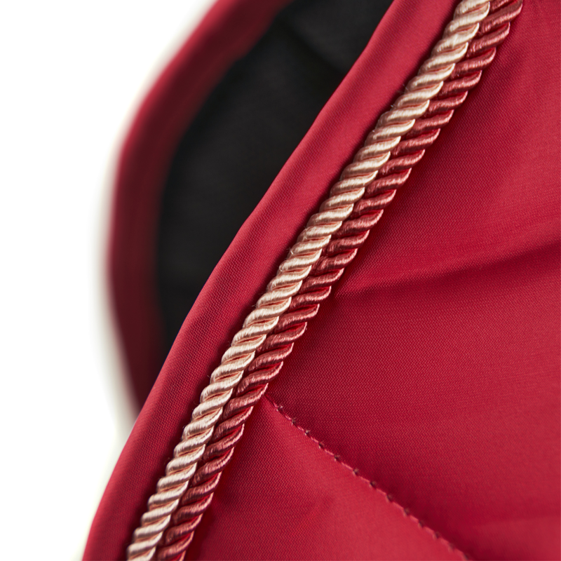 Shires ARMA Classic Dressage Saddlecloth - Coral-4