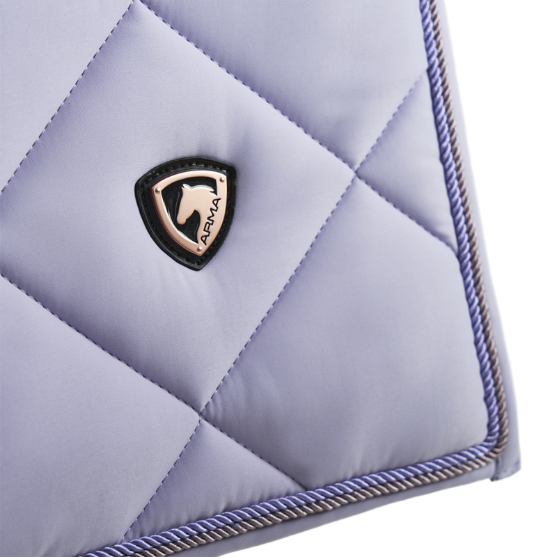 Shires ARMA Classic Dressage Saddlecloth - Lavender-1