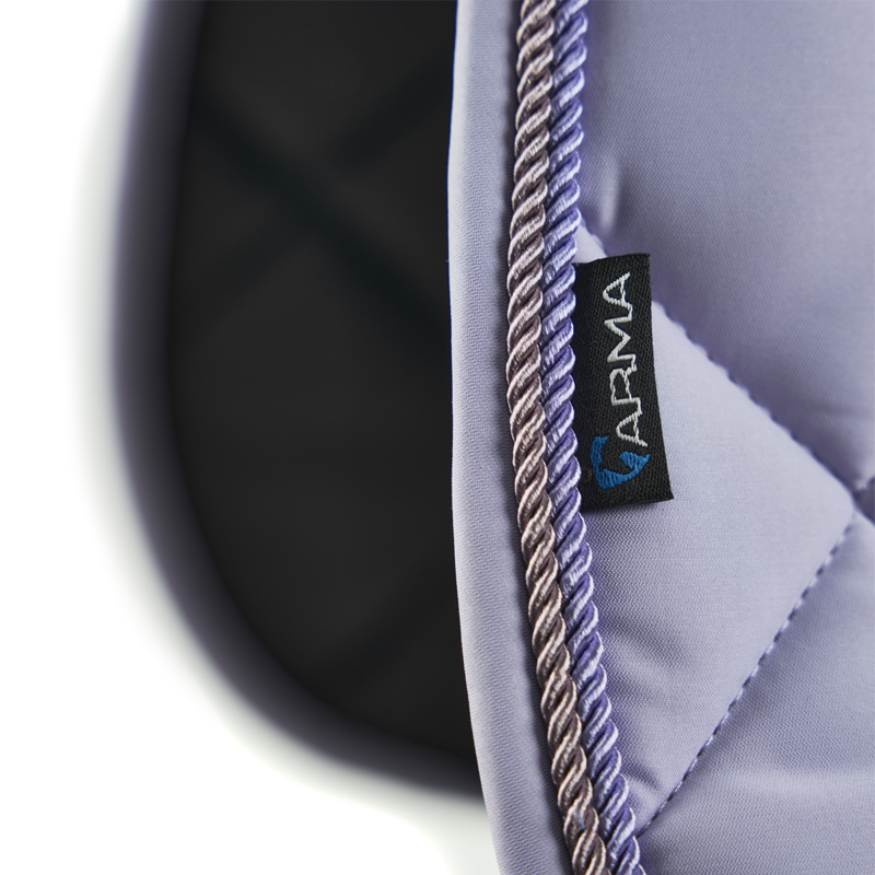 Shires ARMA Classic Dressage Saddlecloth - Lavender-3