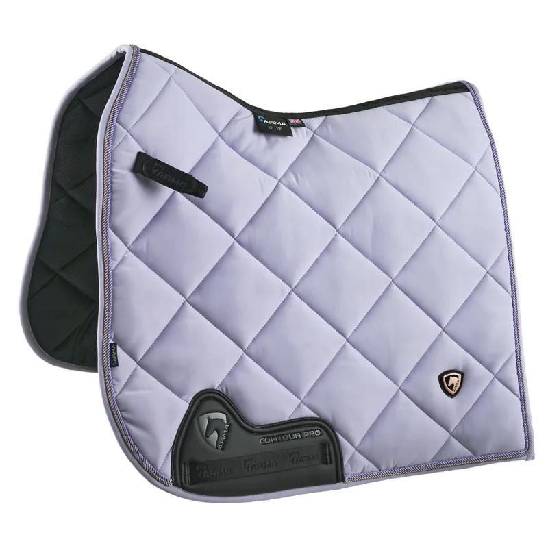 Shires ARMA Classic Dressage Saddlecloth - Lavender