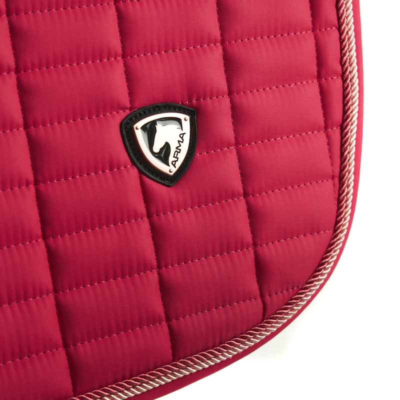 Shires ARMA Classic GP Saddlecloth - Coral-5