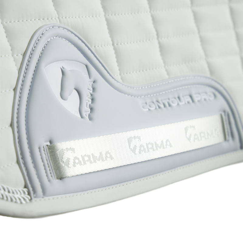 Shires ARMA Classic GP Saddlecloth - White-1