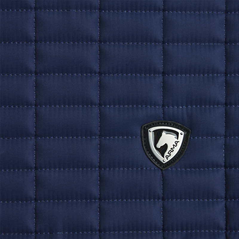 Shires ARMA Classic Jump Saddlecloth - Navy-3