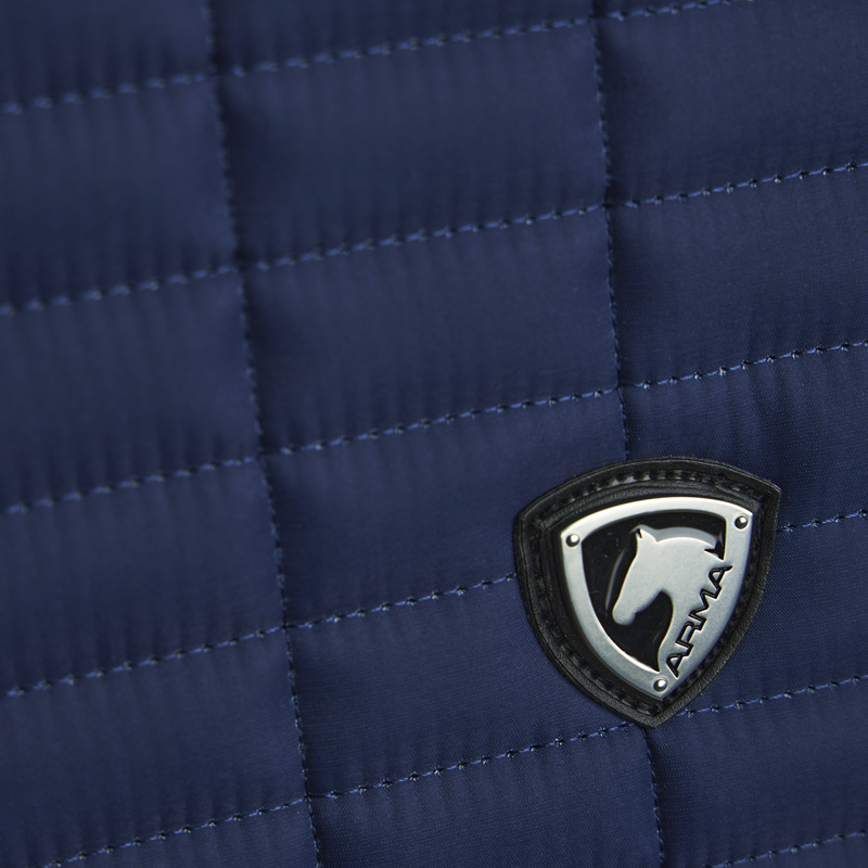 Shires ARMA Classic Jump Saddlecloth - Navy-1