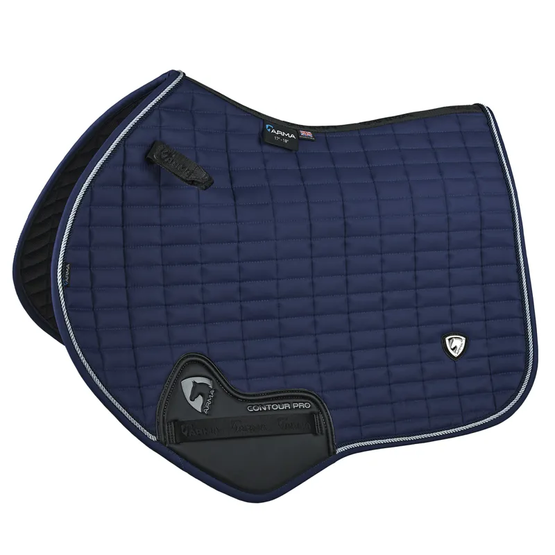 Shires ARMA Classic Jump Saddlecloth - Navy