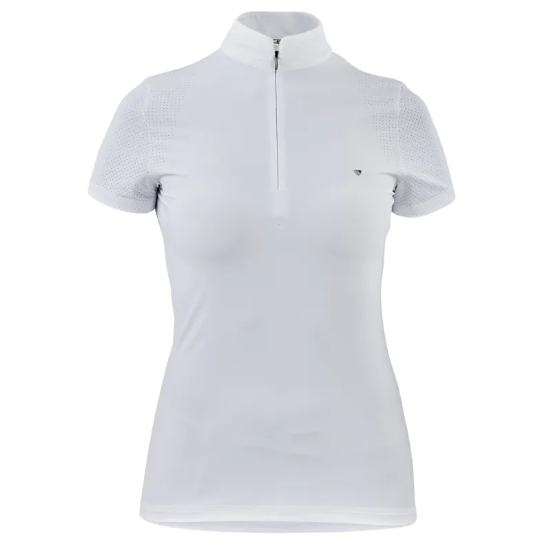 Aubrion Young Rider Walston Show Shirt - White