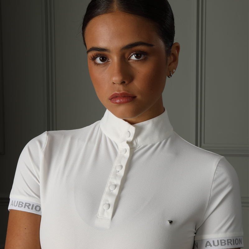 Aubrion Ladies Attley Show Shirt - White-2