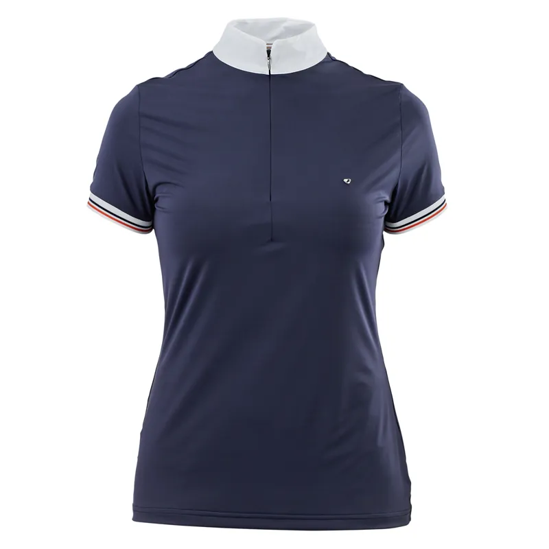 Aubrion Young Rider Arcaster Show Shirt - Navy