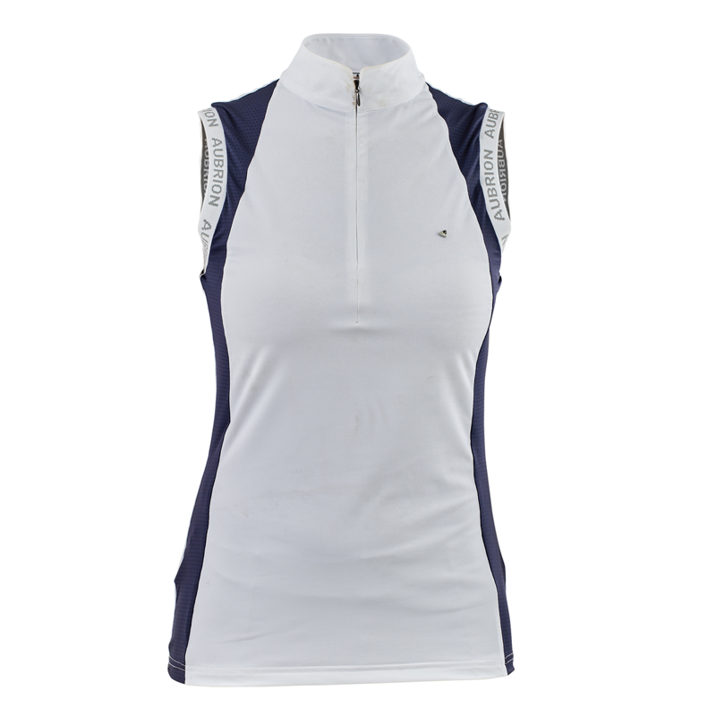 Aubrion Young Rider Newbel Sleeveless Shirt - Navy
