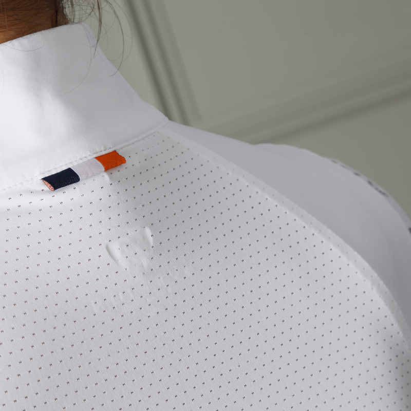 Aubrion Young Rider Newbel Sleeveless Shirt - White-1