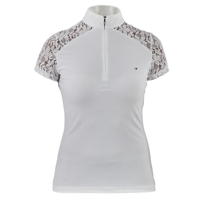 Aubrion Young Rider Ambel Show Shirt - White