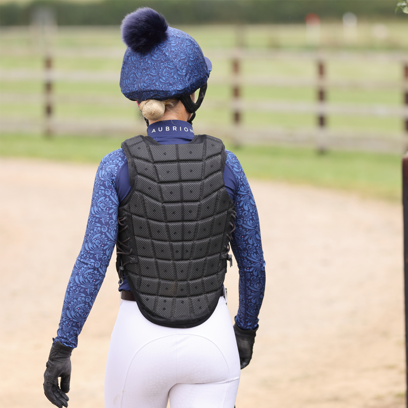 Aubrion Hyde Park Base Layer - Navy Paisley-5