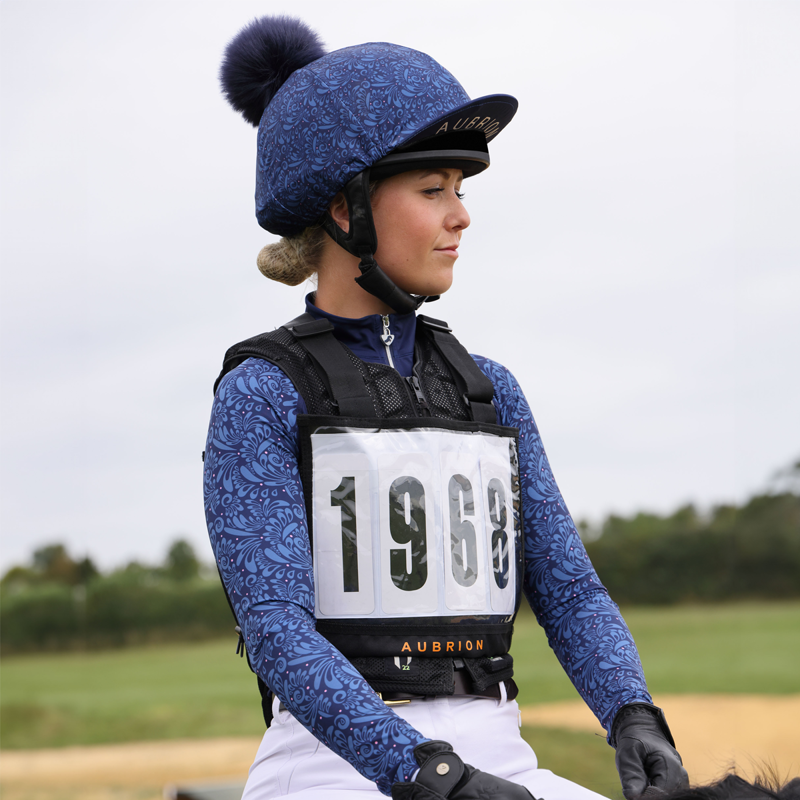 Aubrion Hyde Park Base Layer - Navy Paisley-4