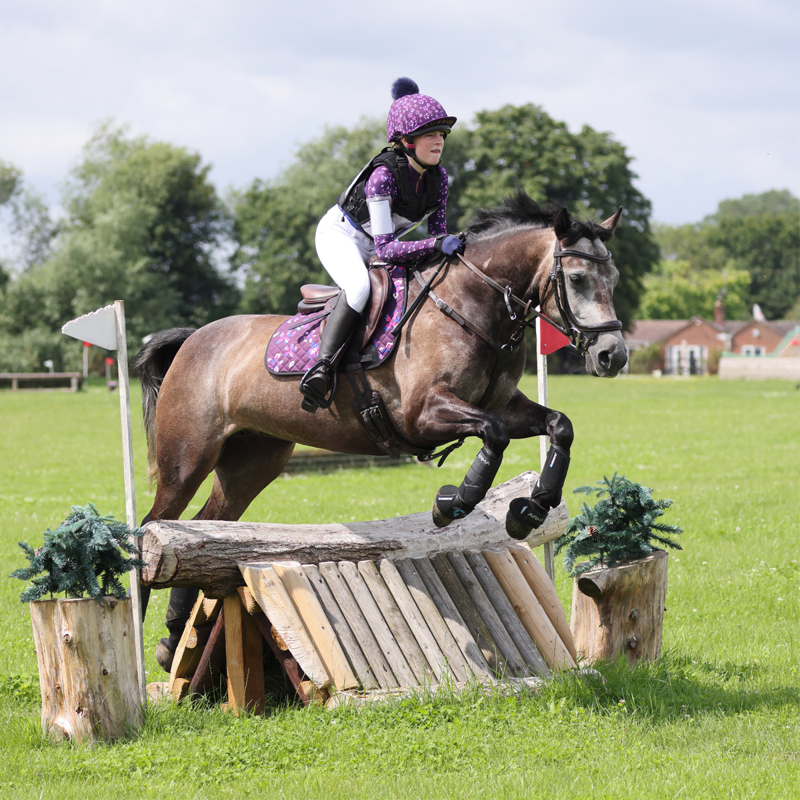 Aubrion Young Rider Hyde Park Base Layer - Flower-3