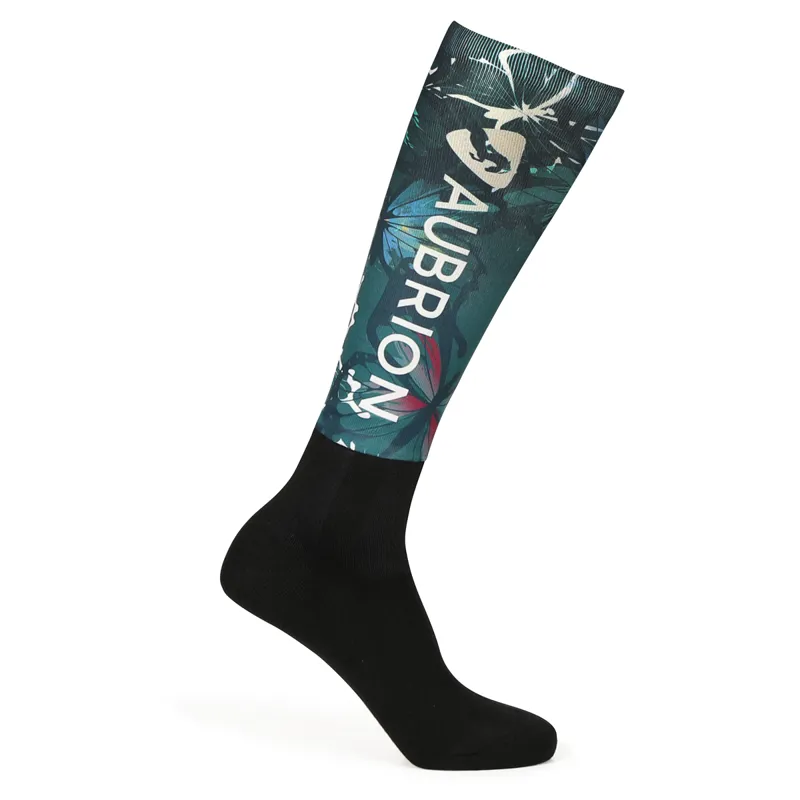 Aubrion Ladies Hyde Park Socks - Butterfly