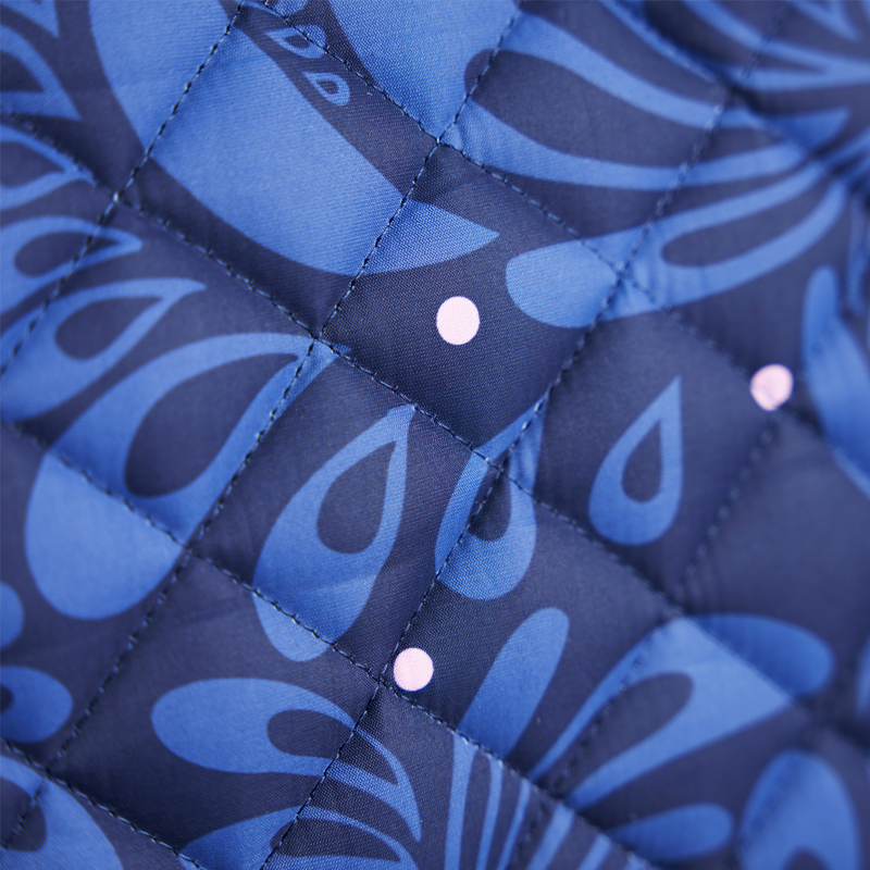 Shires ARMA Hyde Park Saddlecloth - Navy Paisley-3