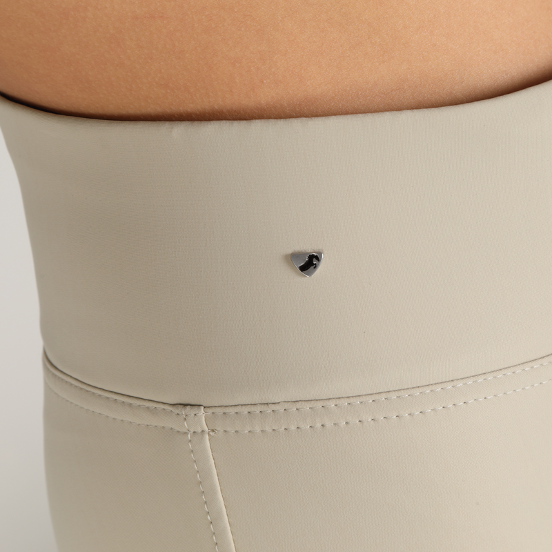 Aubrion Ladies Optima Air Riding Tights - Beige-8