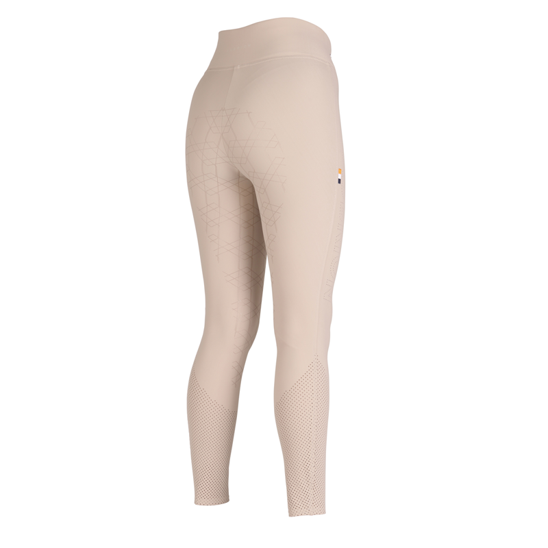 Aubrion Ladies Optima Air Riding Tights - Beige-3