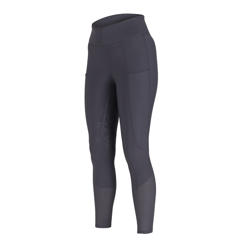 Aubrion Ladies Optima Air Riding Tights - Black-1
