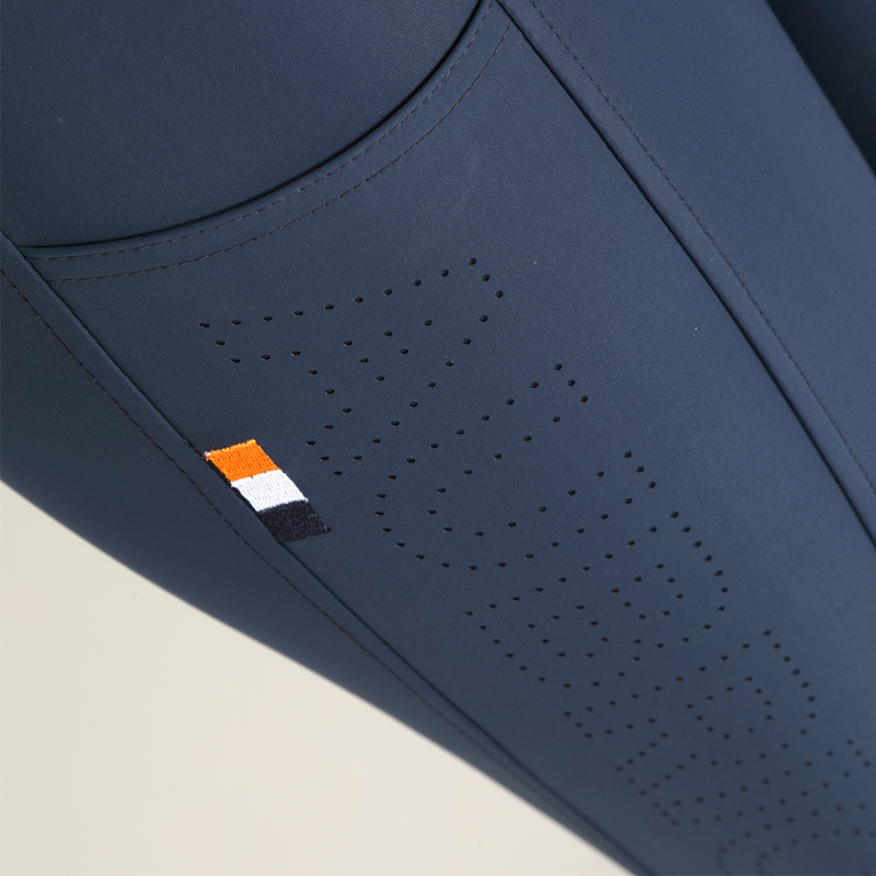 Aubrion Ladies Optima Air Riding Tights - Navy-6